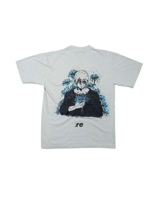 Ethereal Passage - Grey Beige T-Shirt