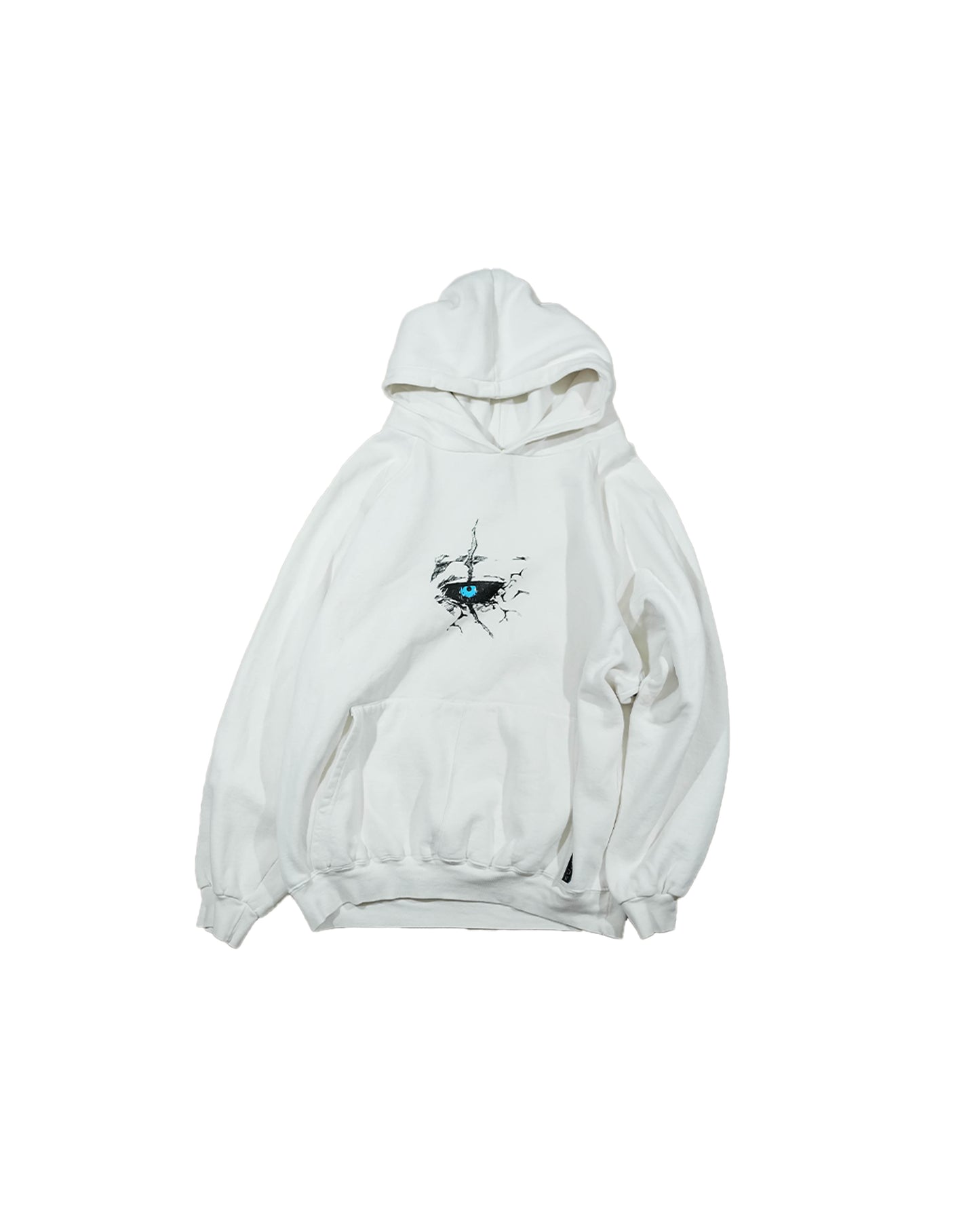 Ethereal Passage - Vintage IN THE ZONE White Hoodie (1 of 1)