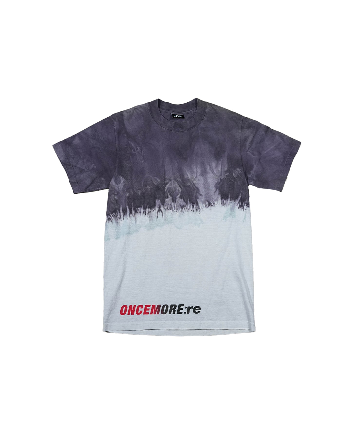 I Dont Wanna Regret The Way I Lived - Half Dyed T-shirt (1 of 1)