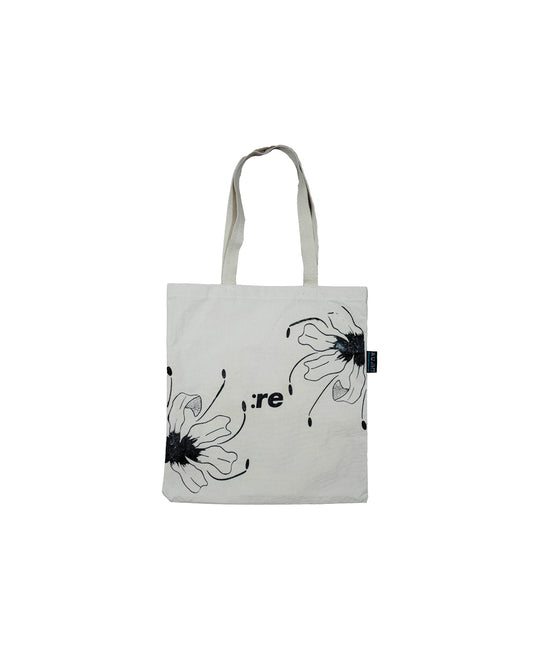 Liminal Bloom - Cream Tote Bag
