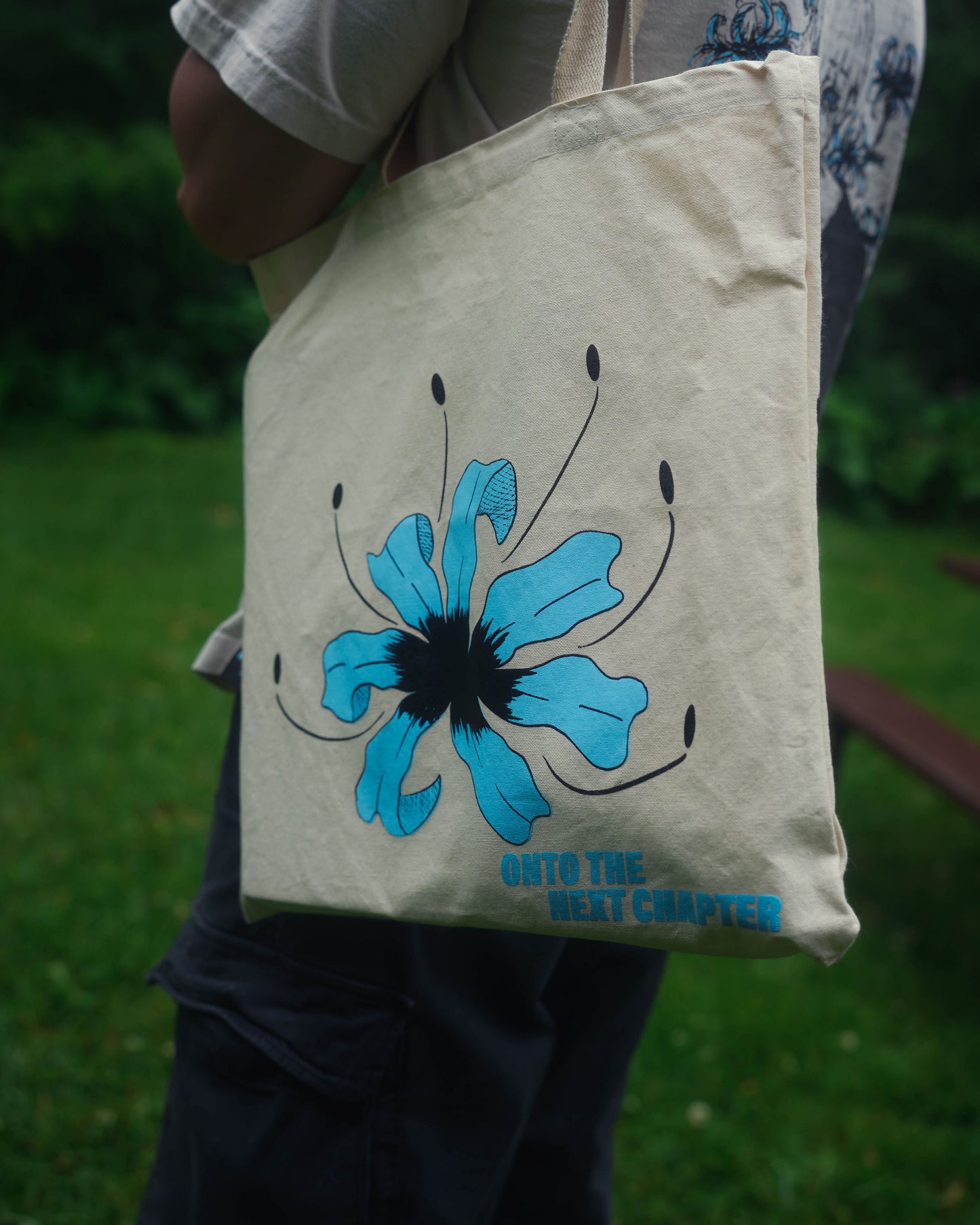 Liminal Bloom - Cream Tote Bag