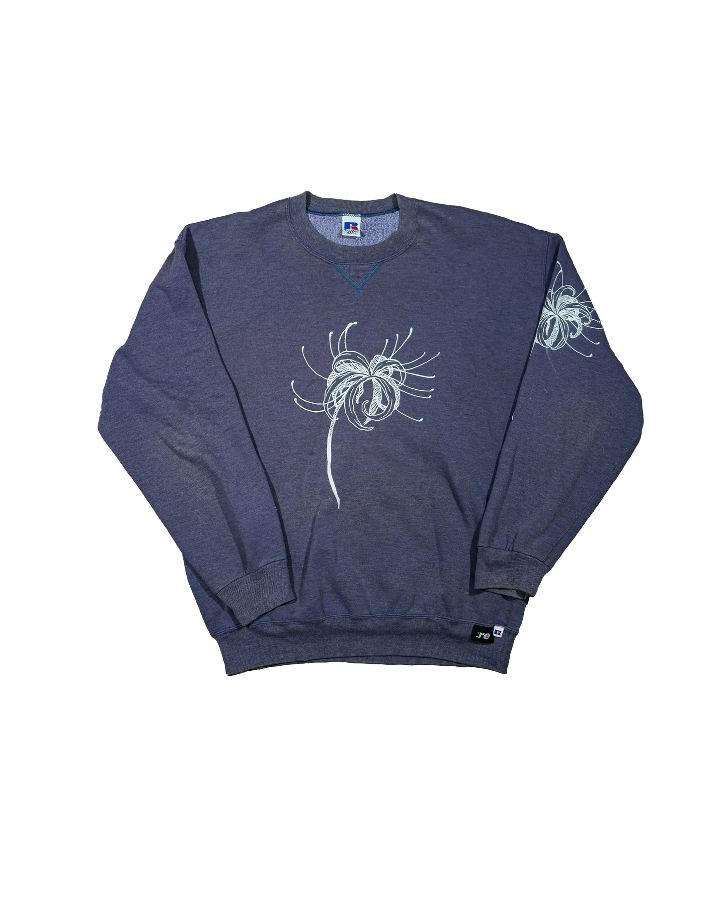 Spider Lily - Vintage Grey Russell Crewneck (1 of 1)