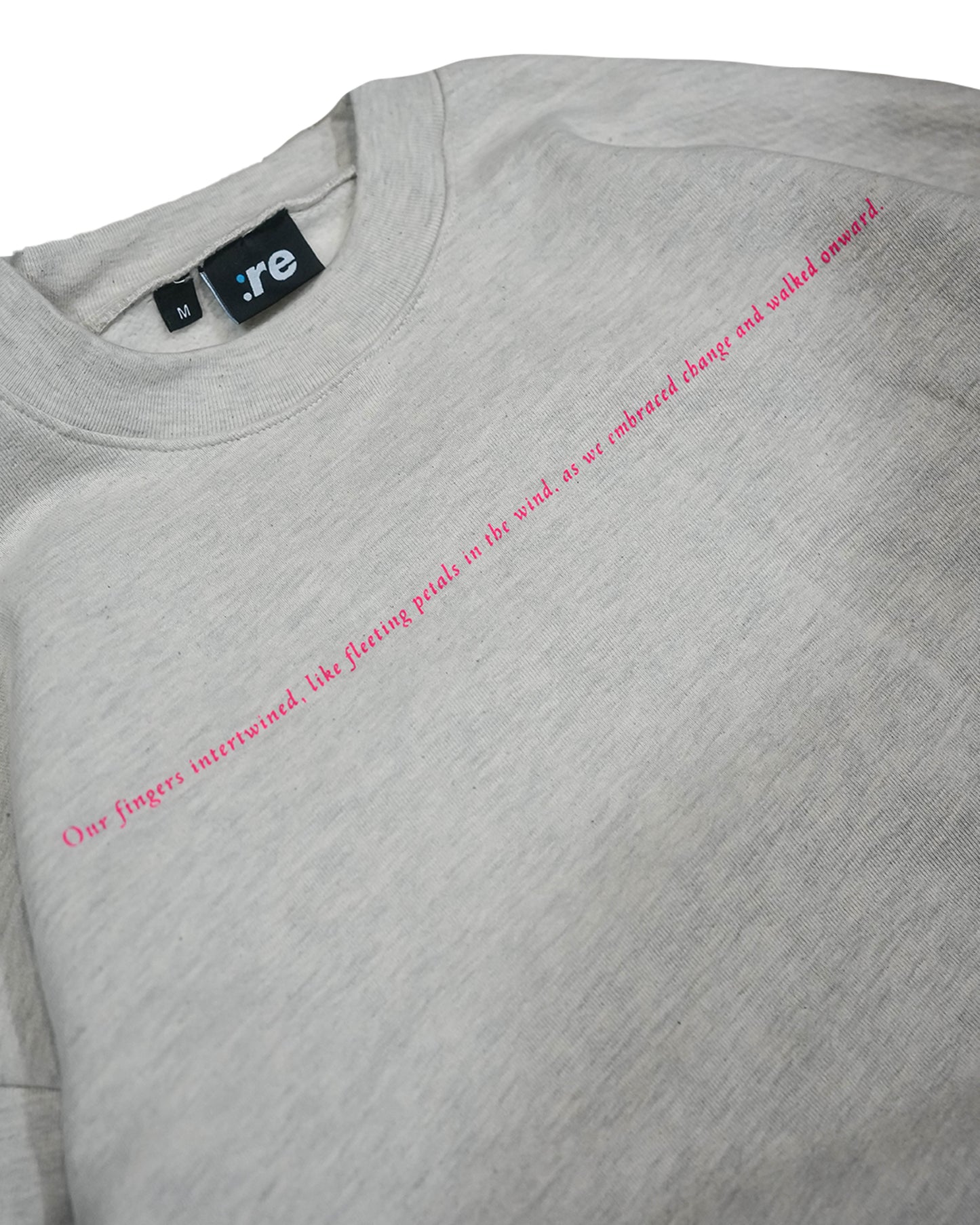 Walk Onward - Off White Crewneck