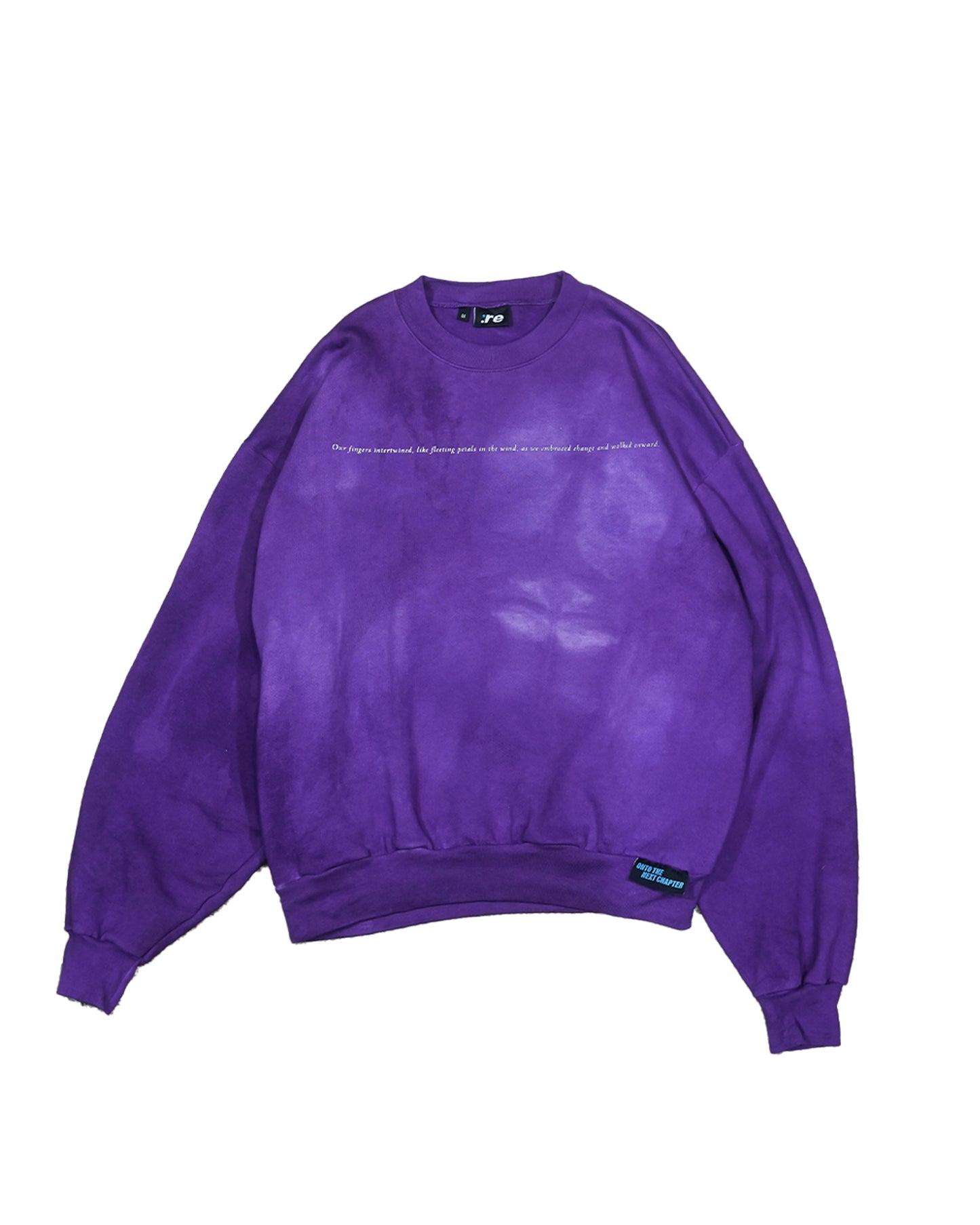 Walk Onward - Purple Crewneck