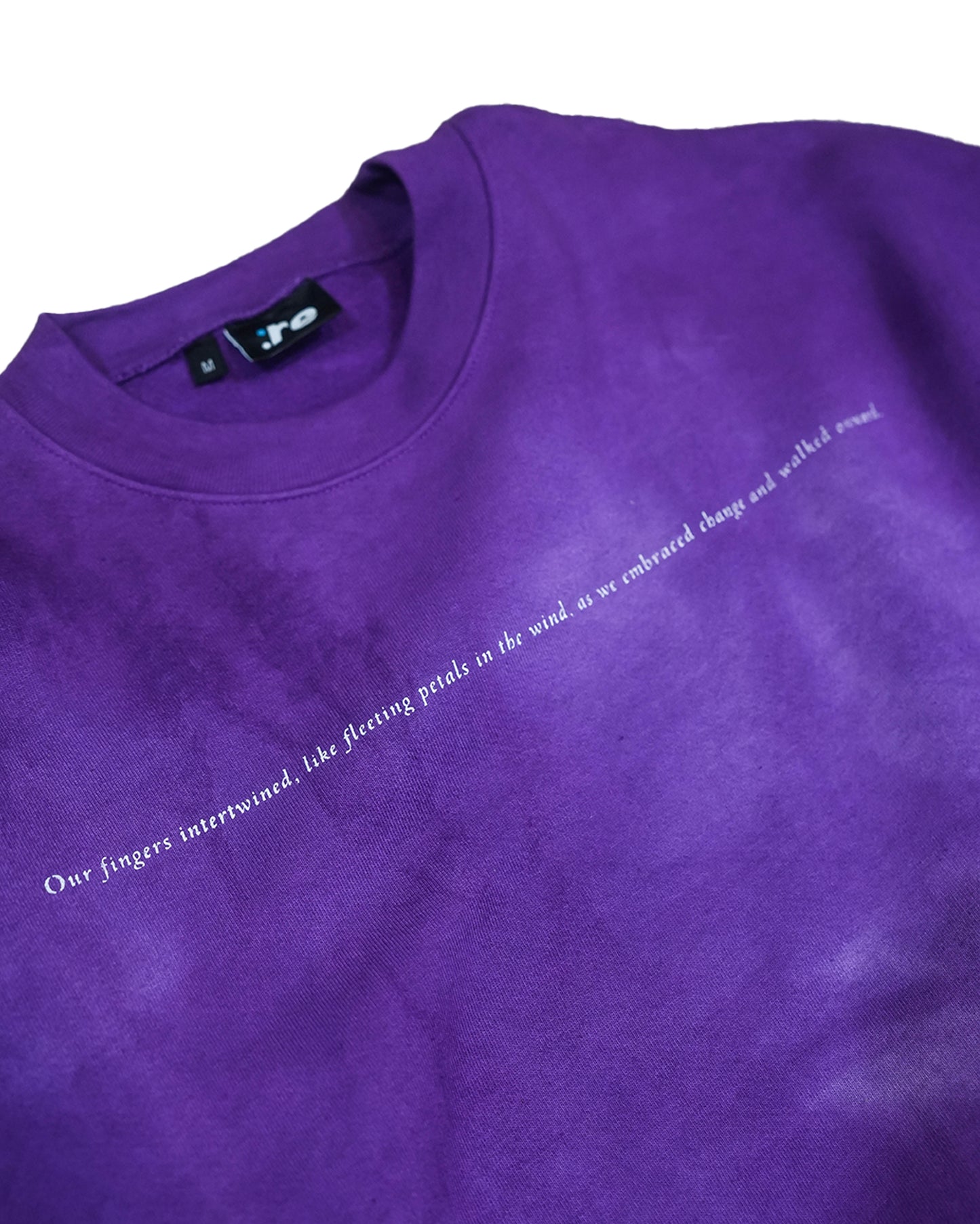 Walk Onward - Purple Crewneck