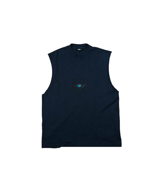 Blue Spider Lily Passage - Sleeveless T-shirt ( 1 of 1 )