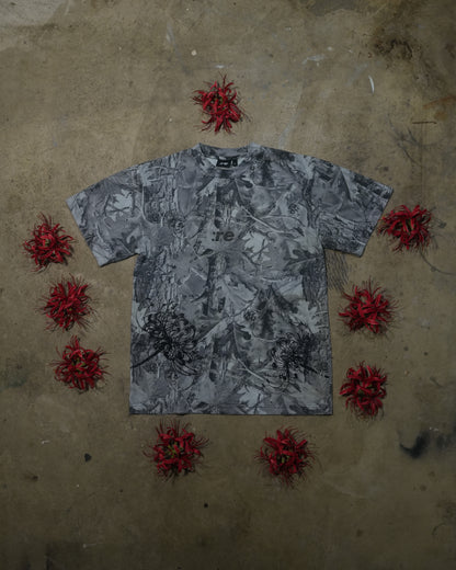 Devotion - Vintage Grey Wood Camo T-Shirt