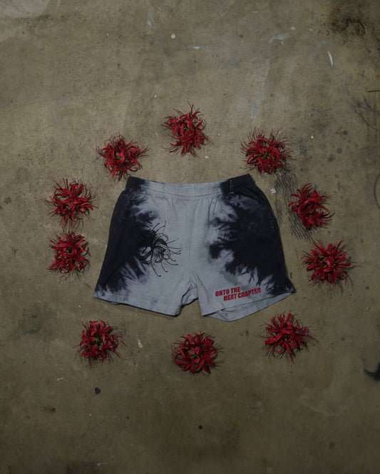 Garden of :re - Custom Dyed Black and White Shorts Medium (1 of 1)