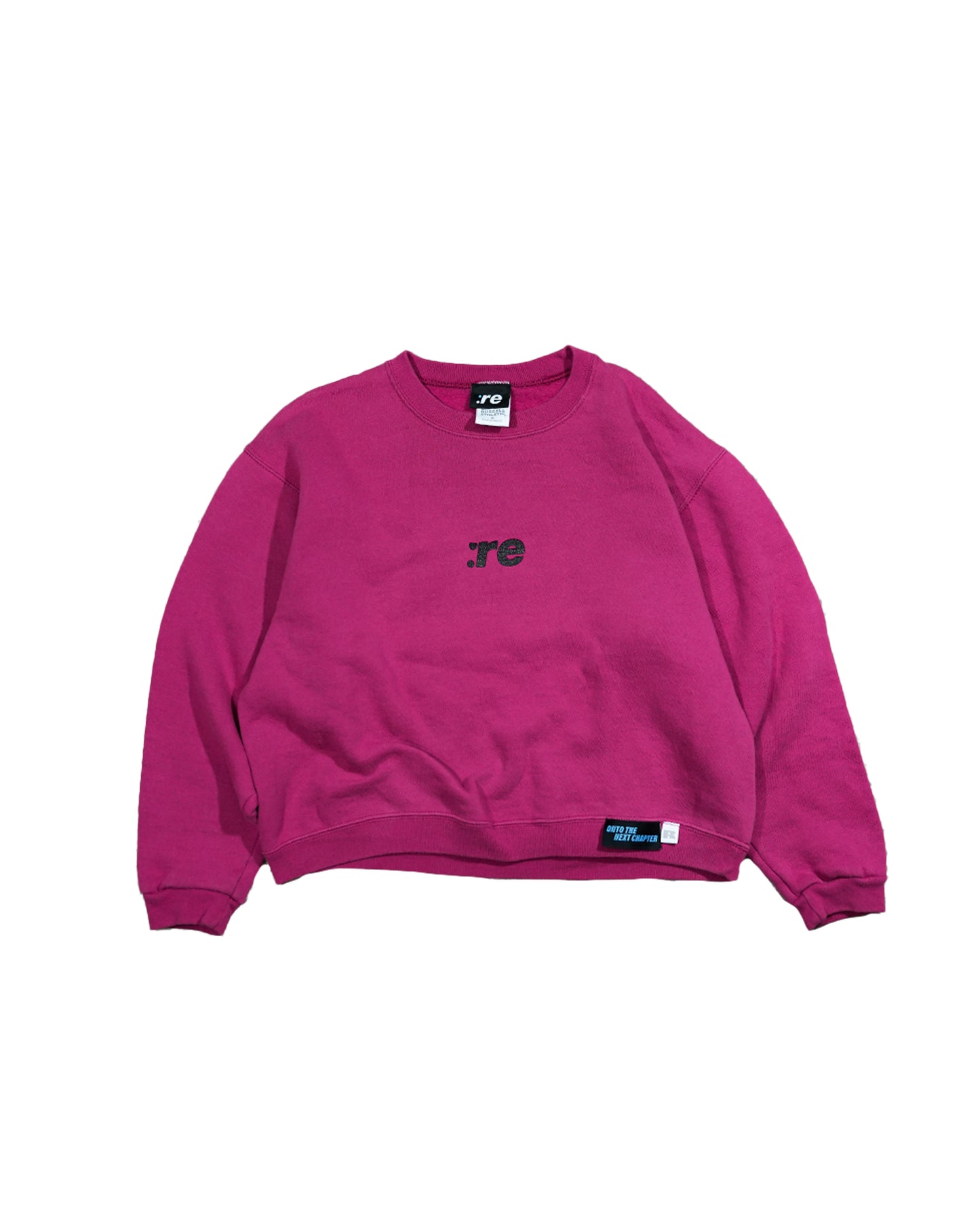 Halftone Spider Lily - Vintage Russell Magenta Sweatshirt (1 of 1) KIDS SIZE