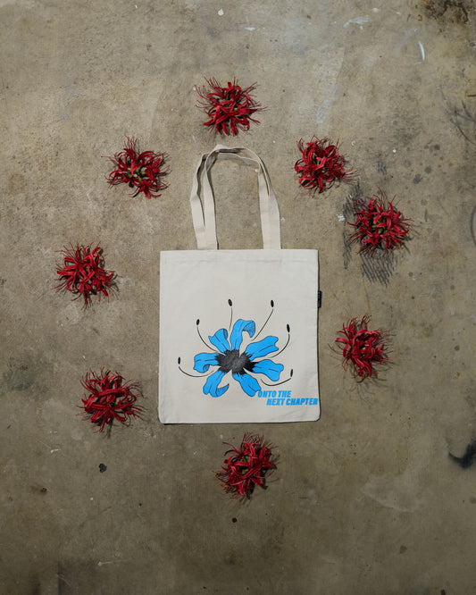 Liminal Bloom - Cream Tote Bag