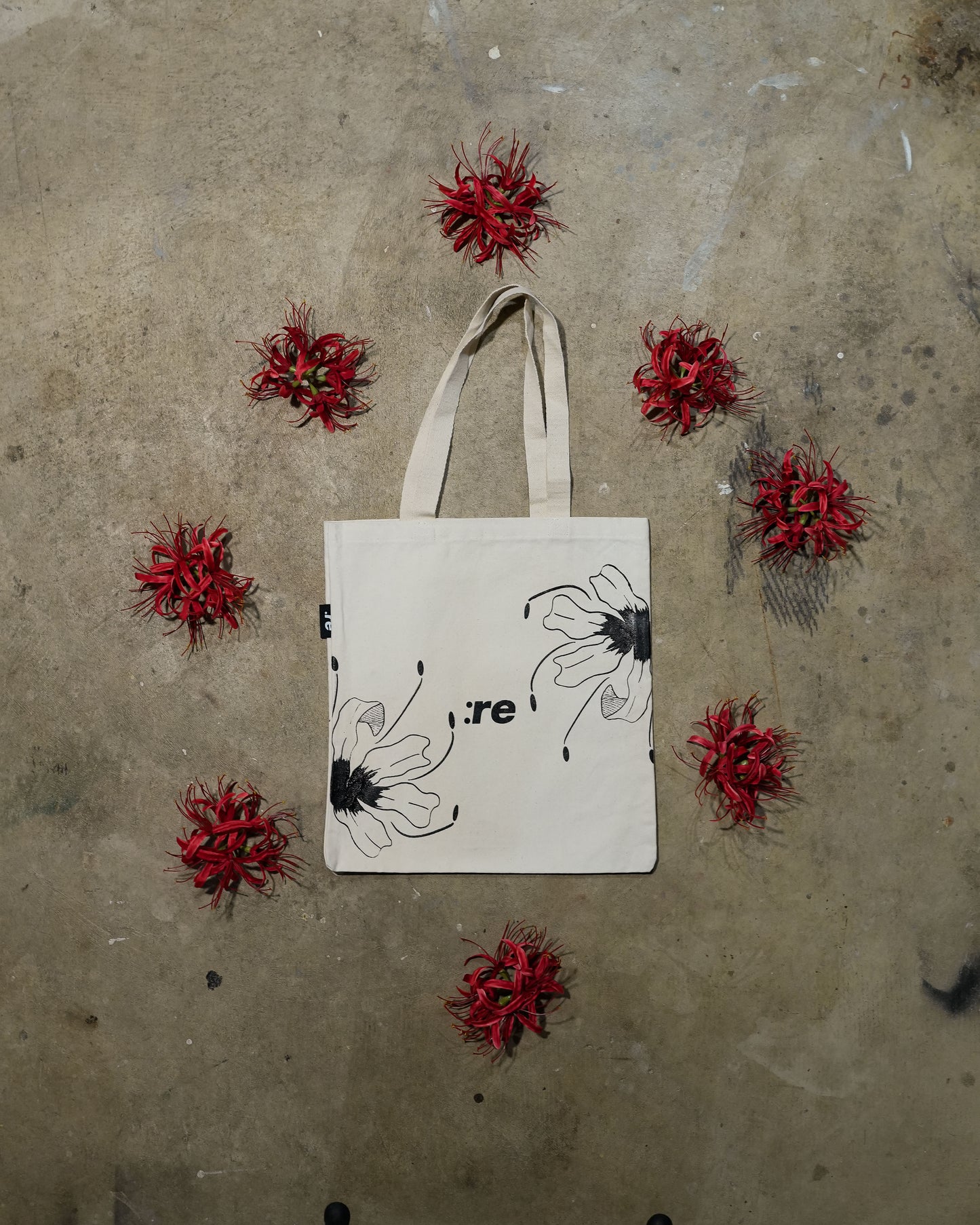 Liminal Bloom - Cream Tote Bag
