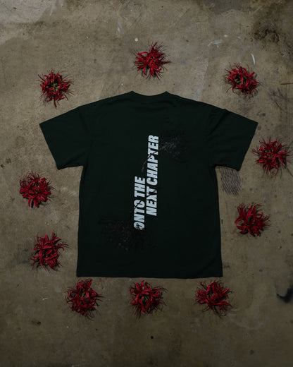 ONTO THE NEXT CHAPTER - Olive Green T-shirt (1 of 1)