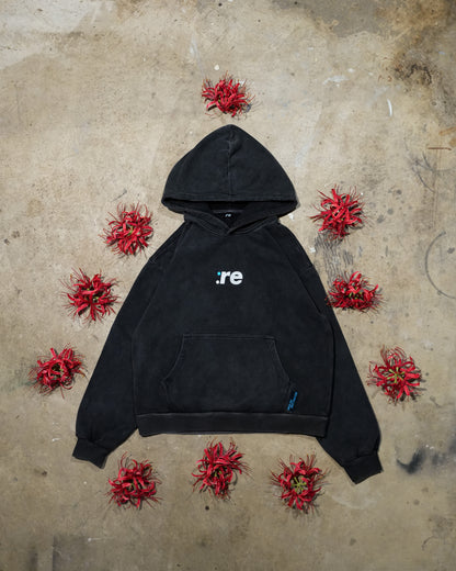 Outer Heaven - Vintage Black Hoodie