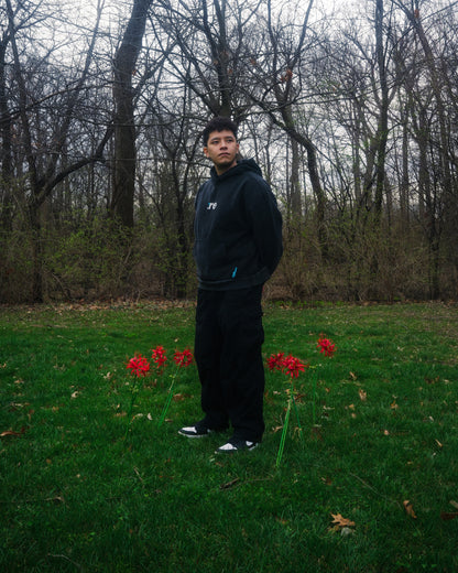 Outer Heaven - Vintage Black Hoodie