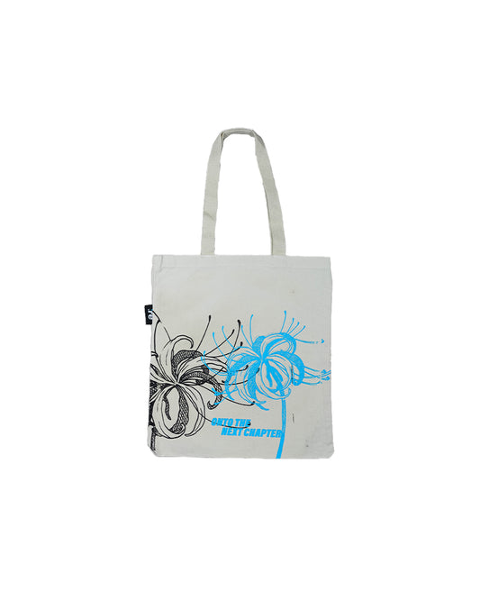 Spider Lily - Cream Tote Bag Mishap