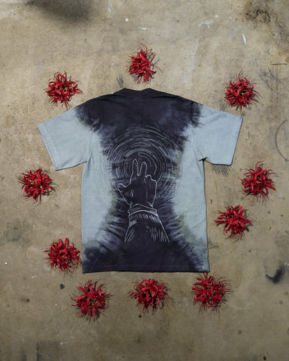 Tunnel Vision - Black Tye-Dye T-shirt (1 of 1)