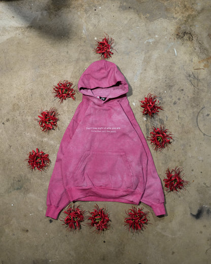Tunnel Vision - Pink Hoodie (1 of 1)