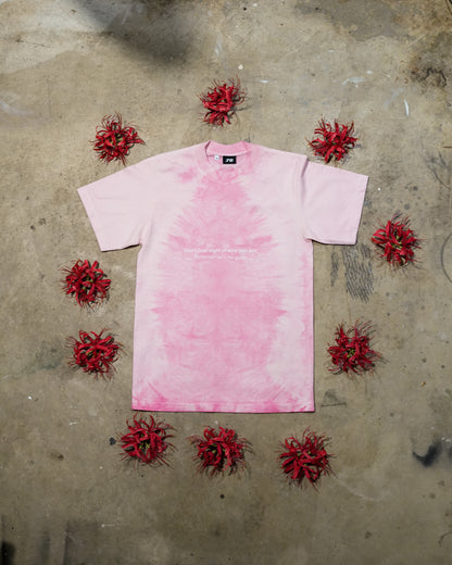Tunnel Vision - Pink Tye-Dye T-shirt (1 of 1)