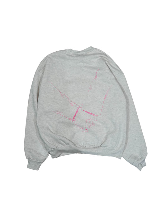 Walk Onward - Off White Crewneck
