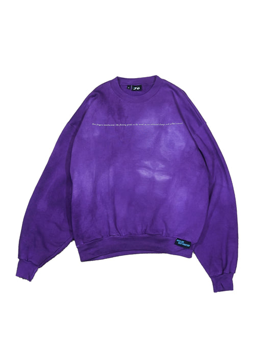 Walk Onward - Purple Crewneck